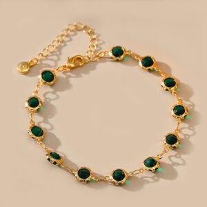 Dainty Rhinestone Bracelet for Women
